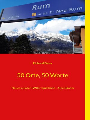 cover image of 50 Orte, 50 Worte